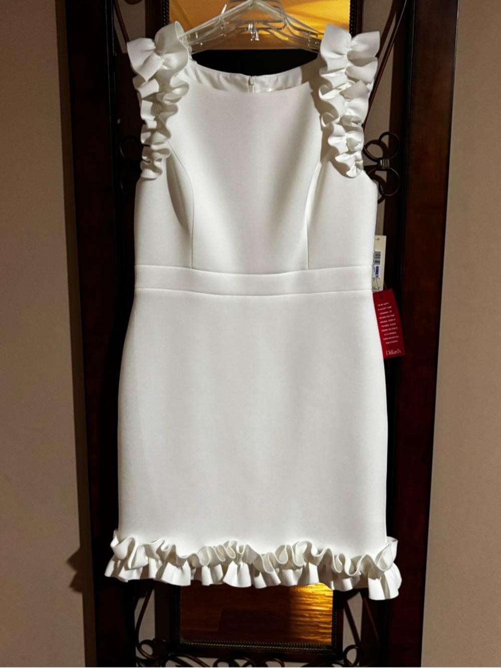 NWT Eliza J Ruffle-Trim Dress semi
Formal evening elegant cocktail - Picture 2 of 6